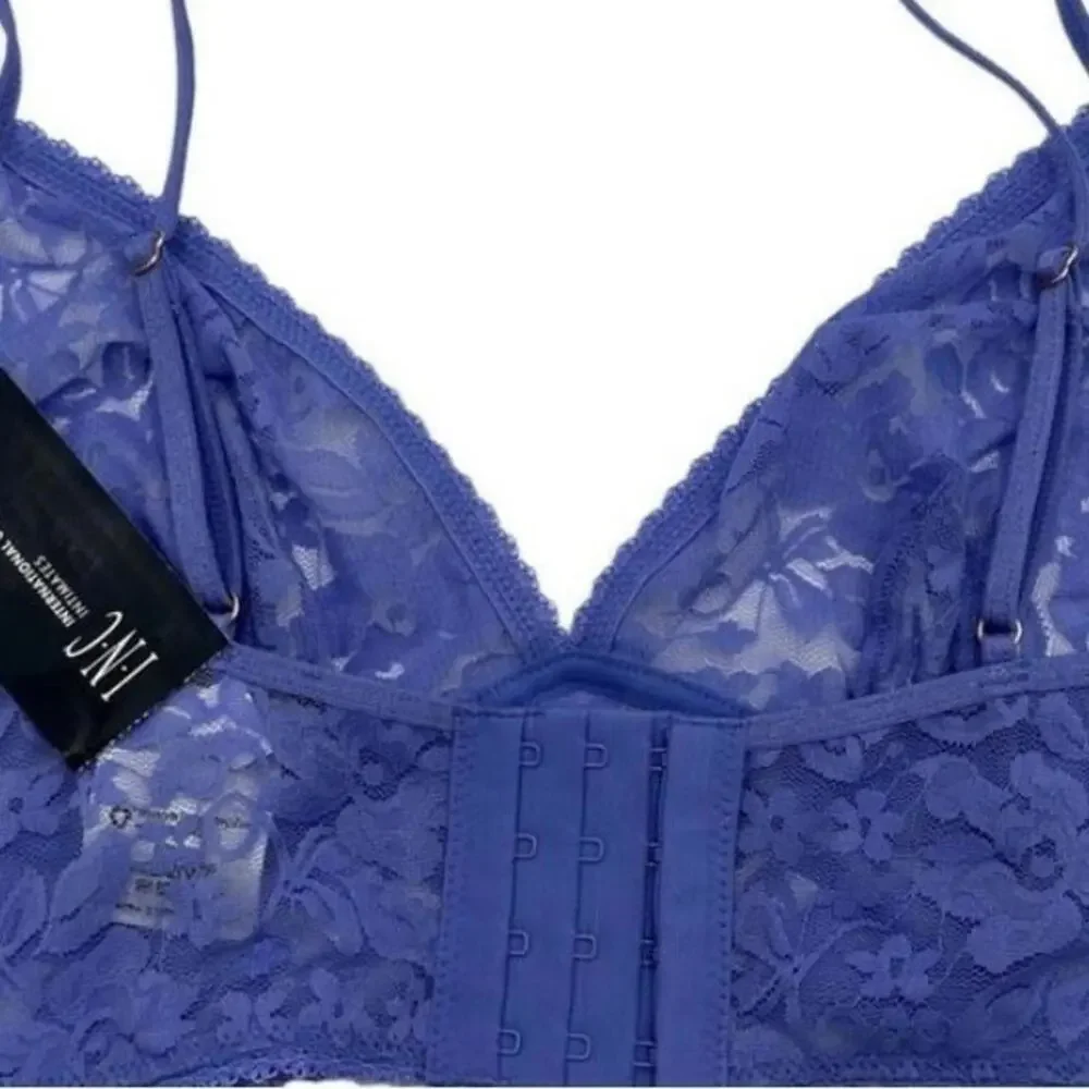 NWT INC INTERNATIONAL CONCEPTS Women's Lace Bralette, bras, Medium